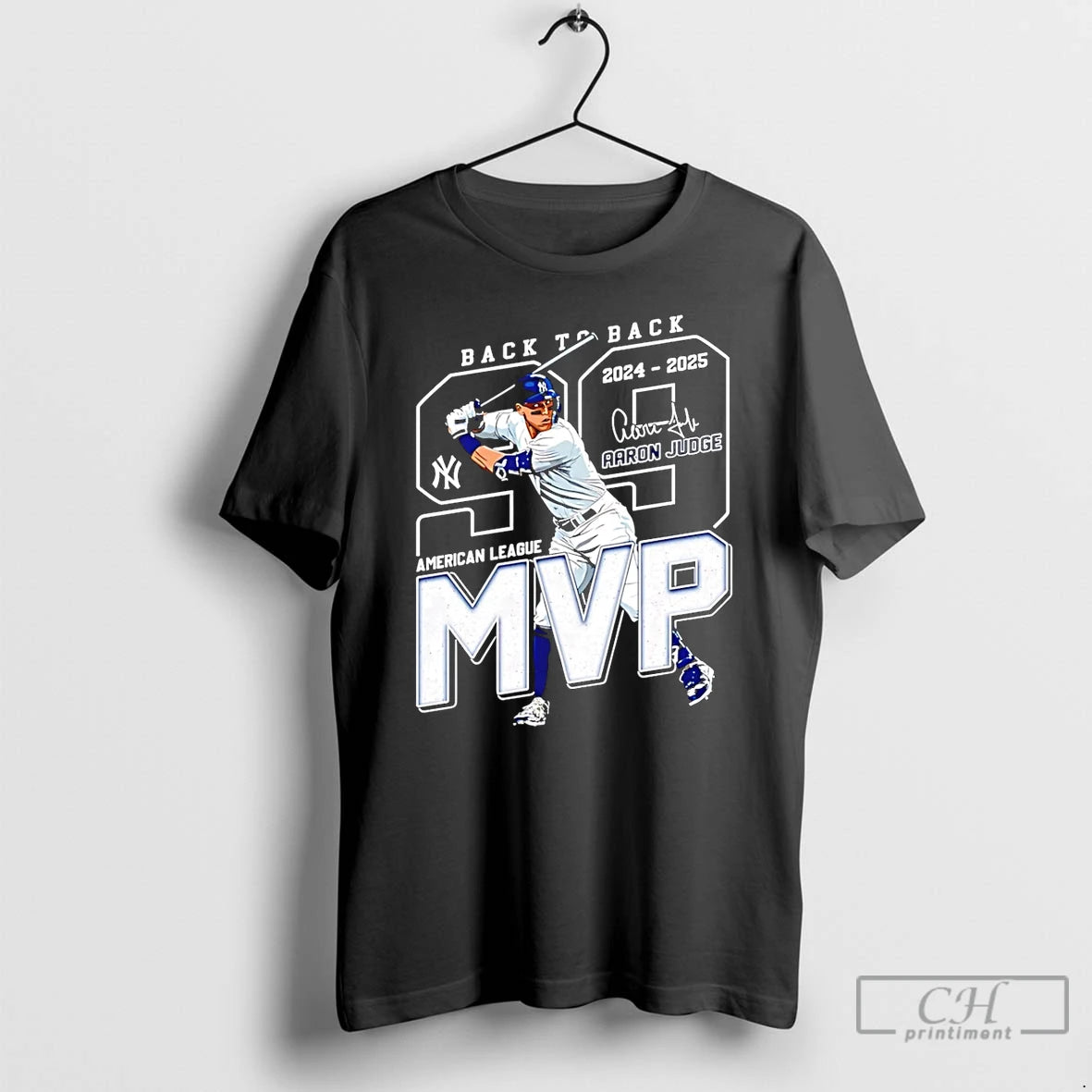 Classic Aaron Judge Back To Back 2024 25 American League Mvp
