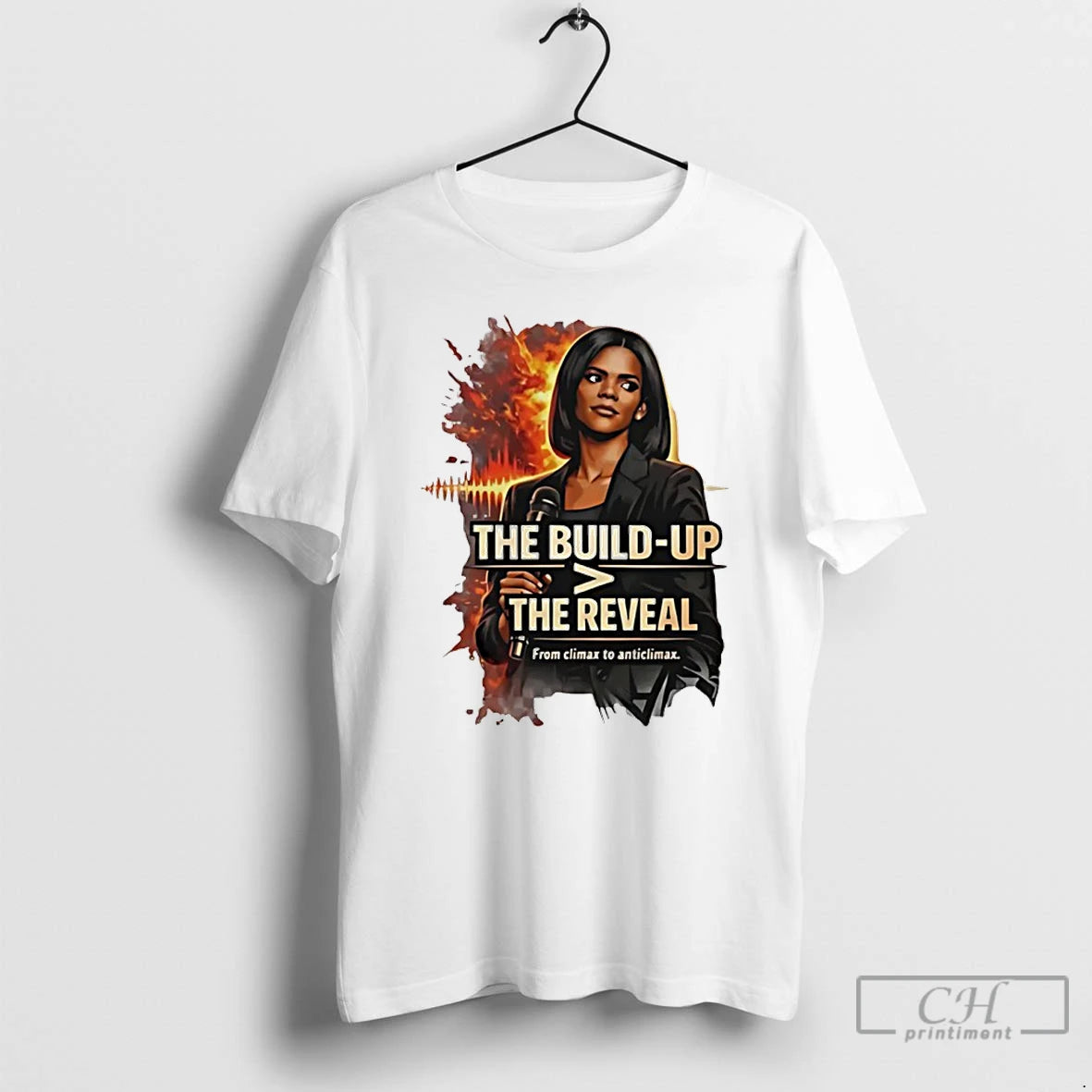 Classic Candace Owens The Build Up The Reveal Graphic