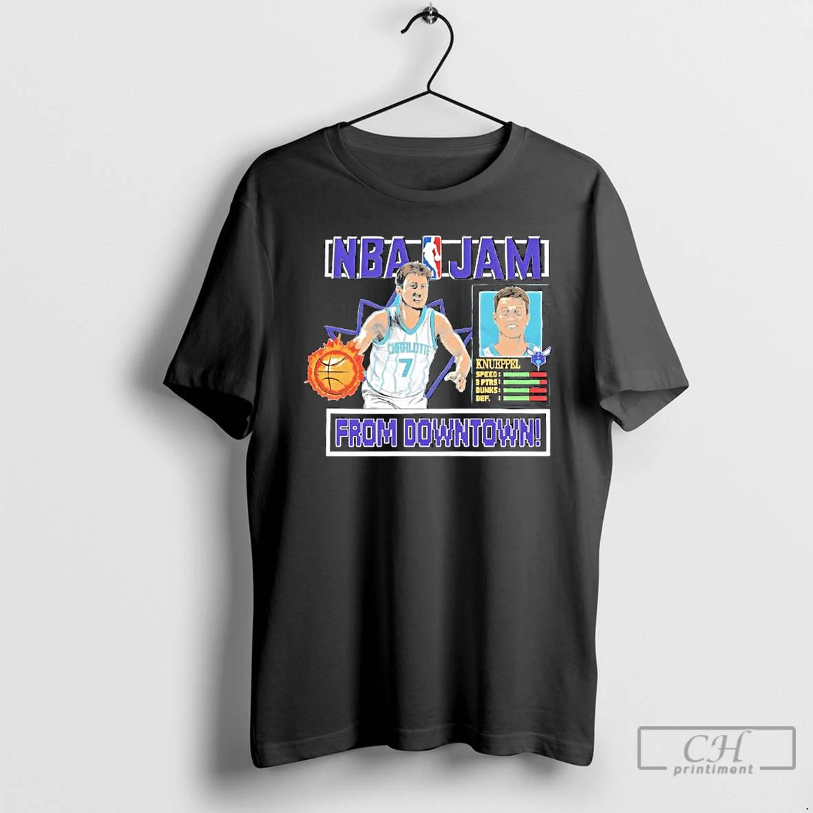 Classic Charlotte Hornets Kon Knueppel Nba Jam