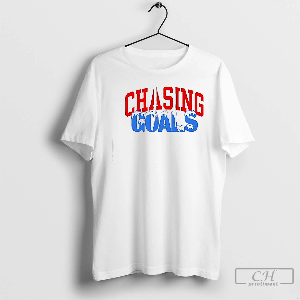 Classic Chasing Goals Ice Logo