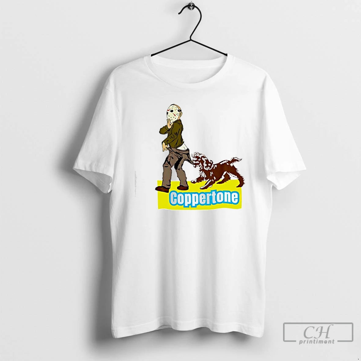Classic Coppertone Mask Dog Graphic