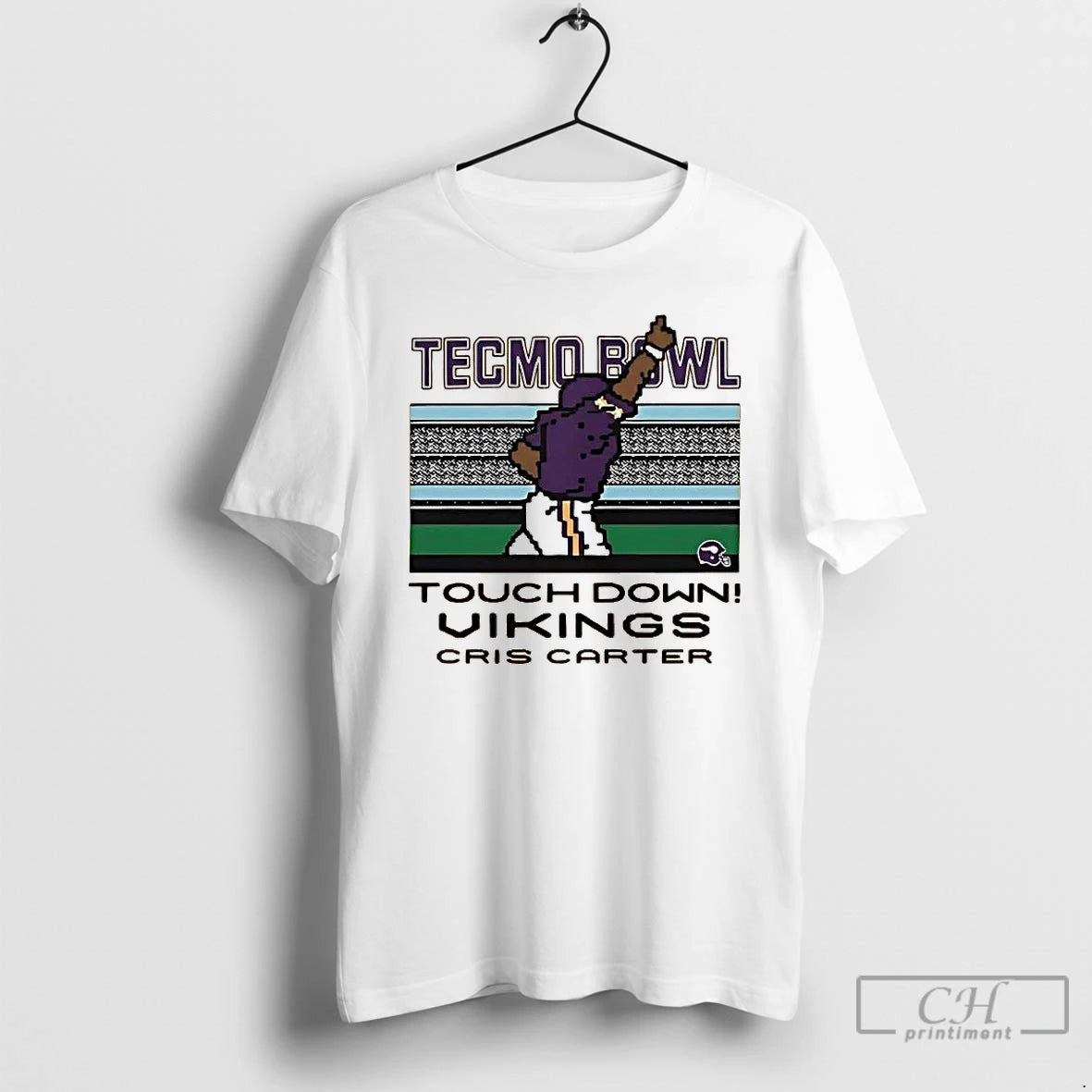 Classic Cris Carter Techmo Bowl Touchdown Minnesota Vikings