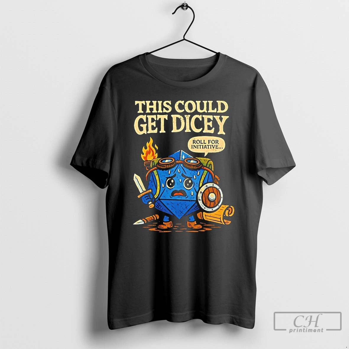 Classic Dungeons And Dragons This Could Get Dicey Roll For Intiative