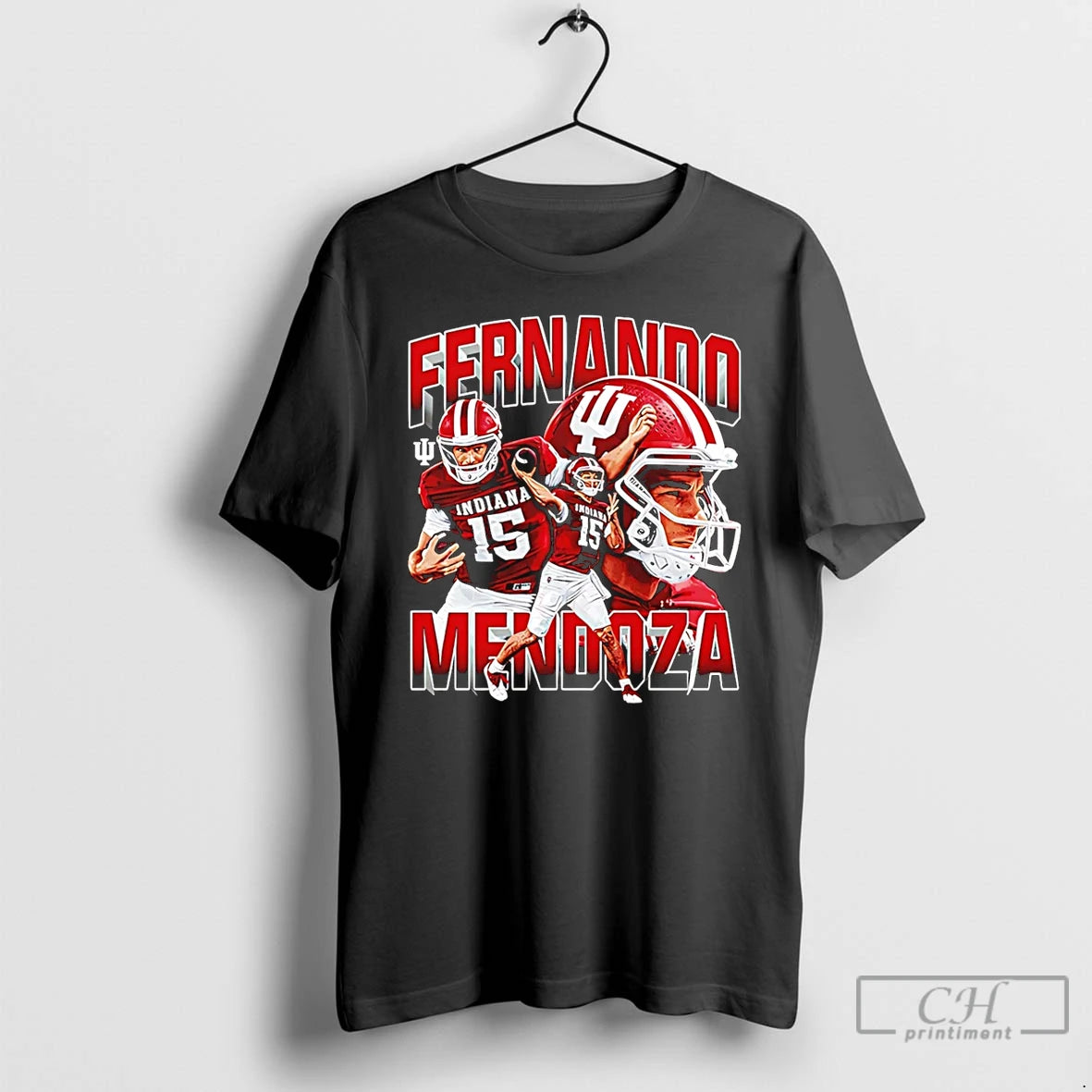 Classic Fernando Mendoza Indiana Football Ncaa Individual Collage