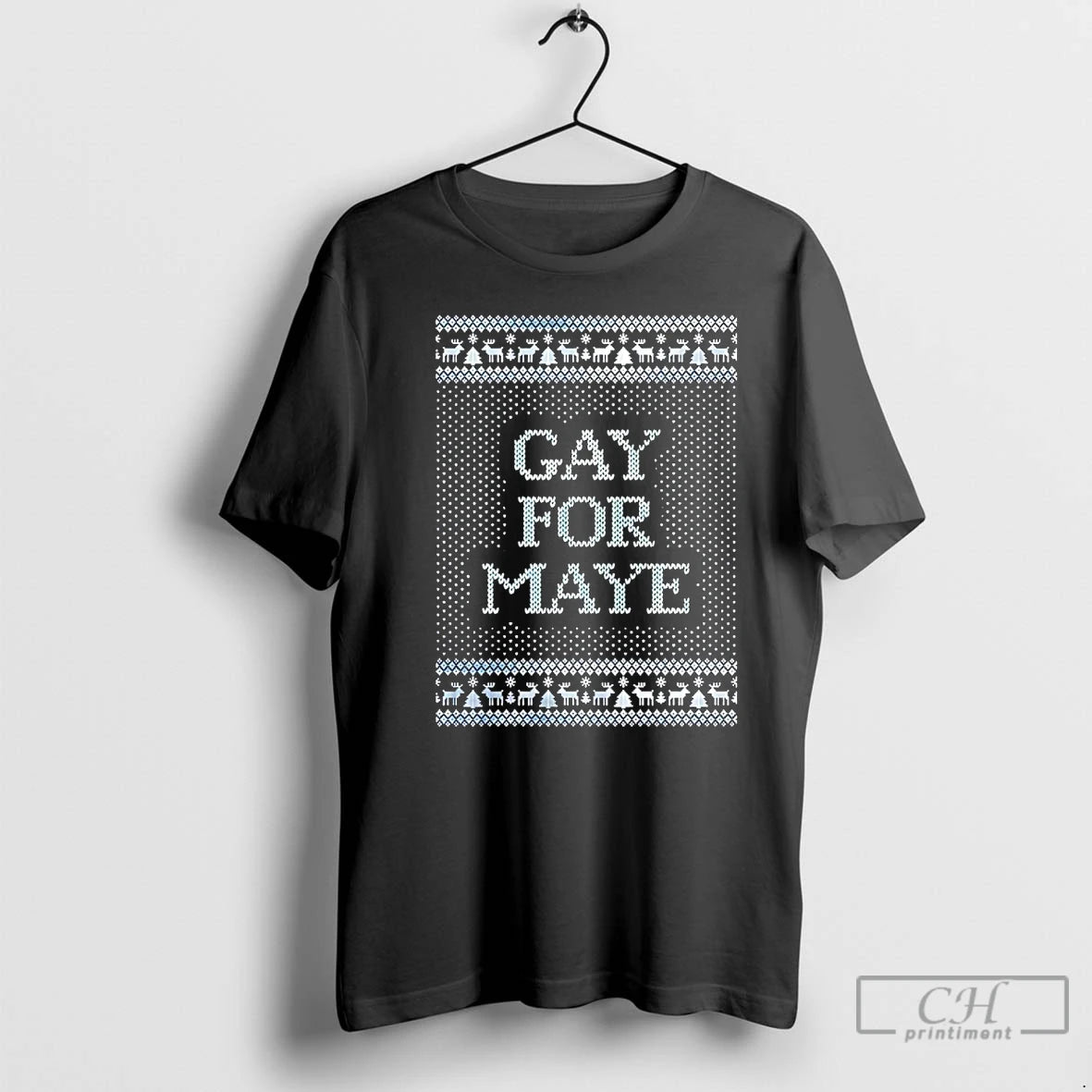 Classic Gay For Maye Tacky Ugly Christmas