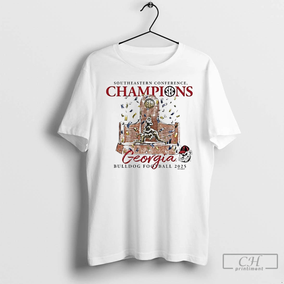 Classic Georgia Bulldogs 2025 Sec Football Conference Champions Trophy