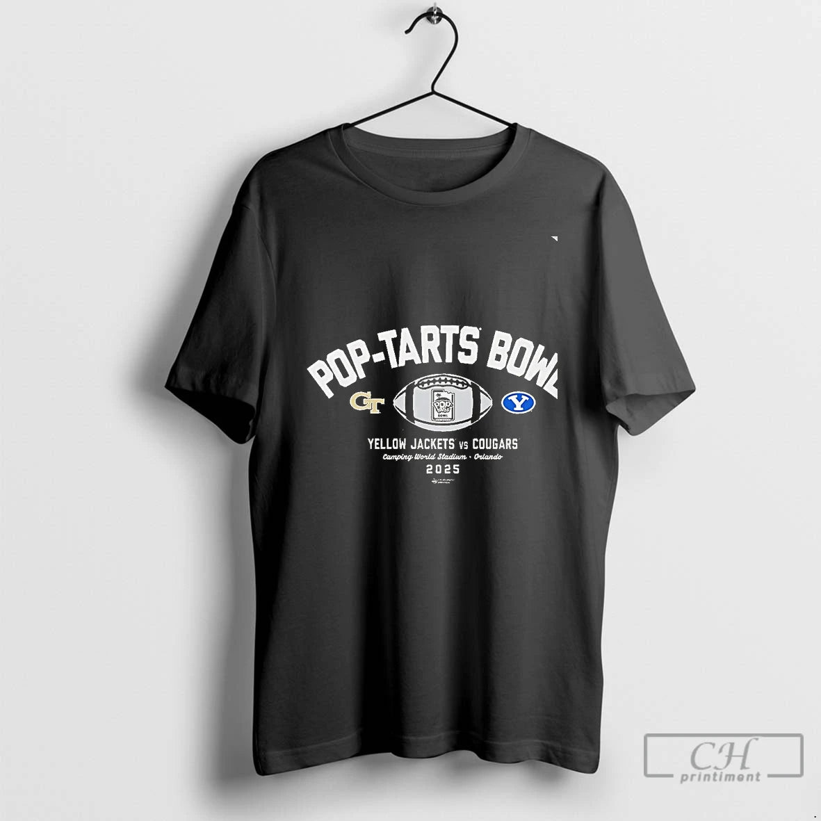 Classic Georgia Tech Yellow Jackets Vs Byu Cougars 2025 Pop Tarts Bowl Stadium Chriast