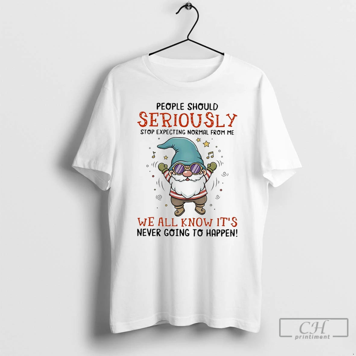 Classic Gnome People Should Seriously Stop Expecting Normal From Me We All Know Its Never