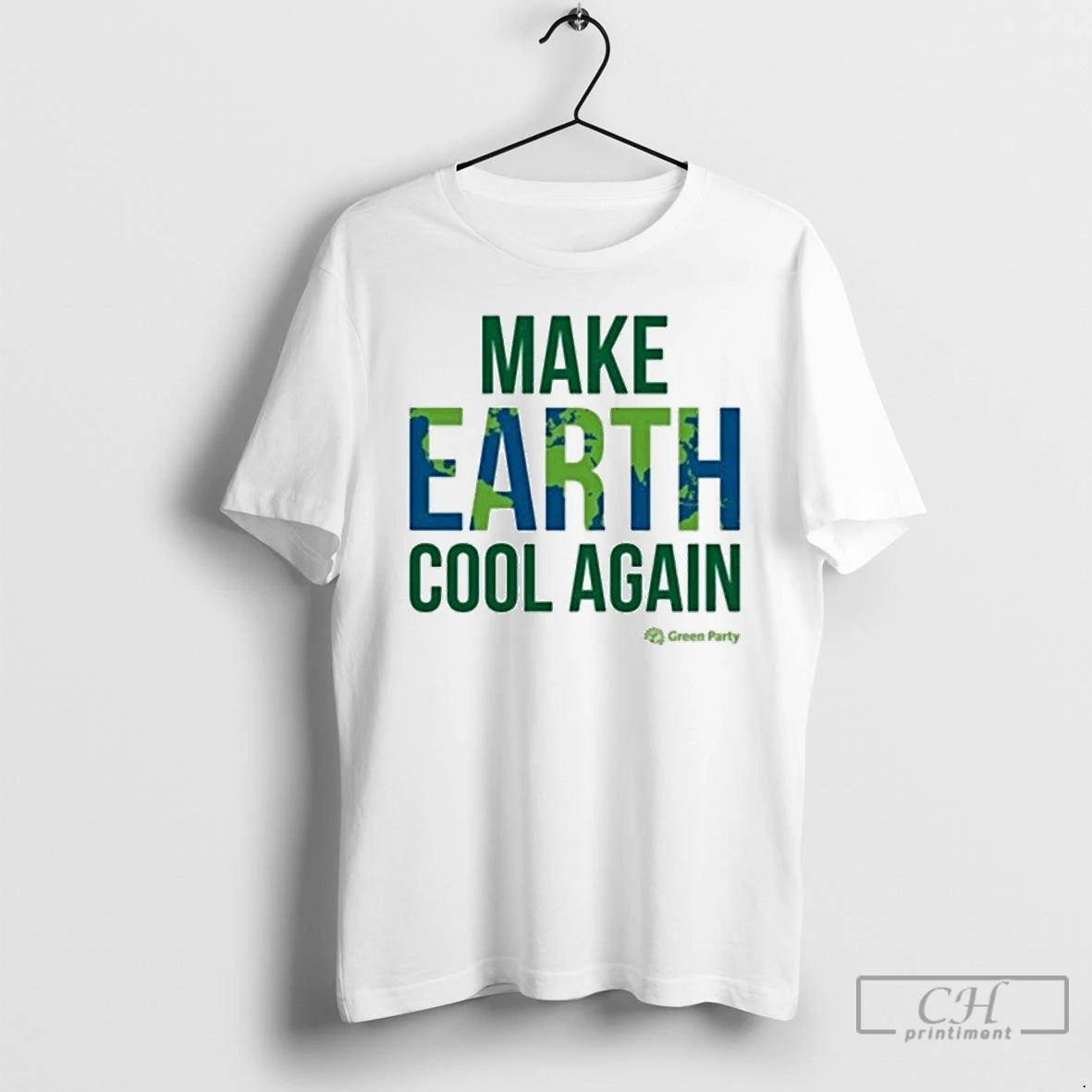 Classic Green Party Make Earth Cool Again