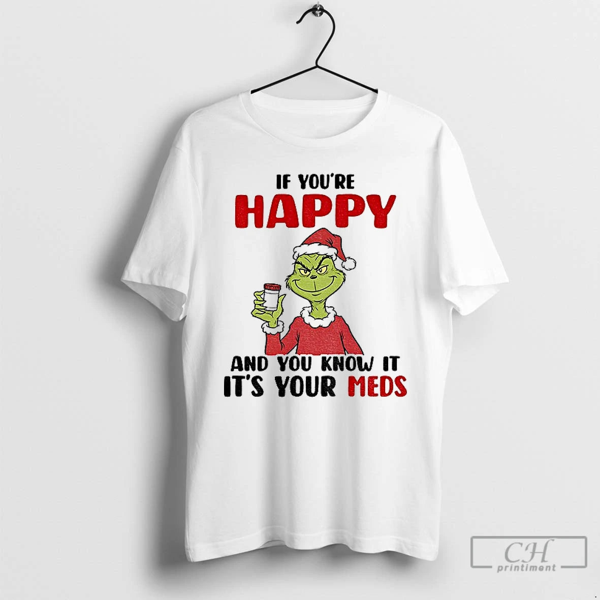Classic Grinch Santa Im A Cranky Old Lady If You Dont Want A Sarcastic Answer