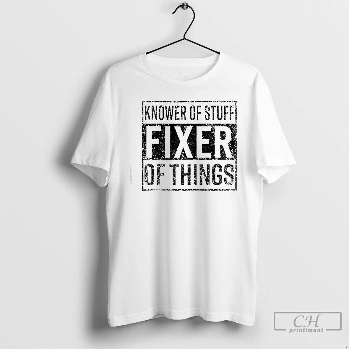 Classic Handyman Dad Father Knower Of Stuff Fixer Of Things