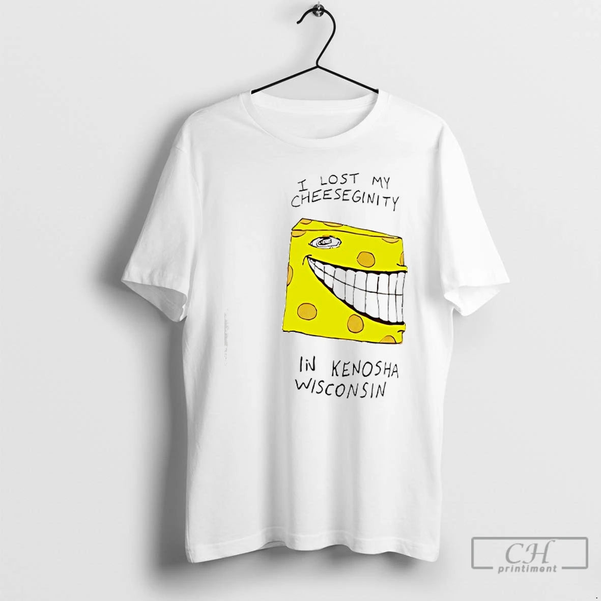 Classic I Lost My Cheeseginity In Kenosha Wisconsin Graphic
