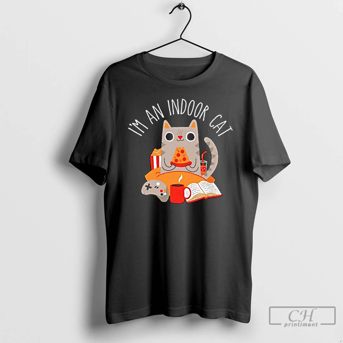 Classic Im An Indoor Cat Graphic