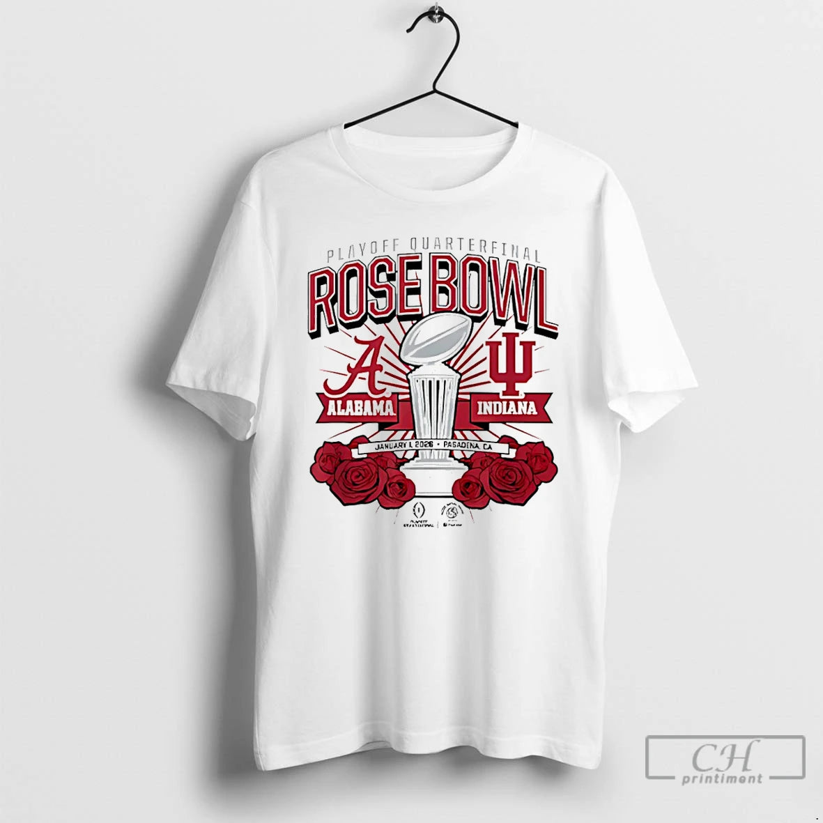 Classic Indiana Vs Alabama Playoff Quarterfinal Rose Bowl January 1 2026