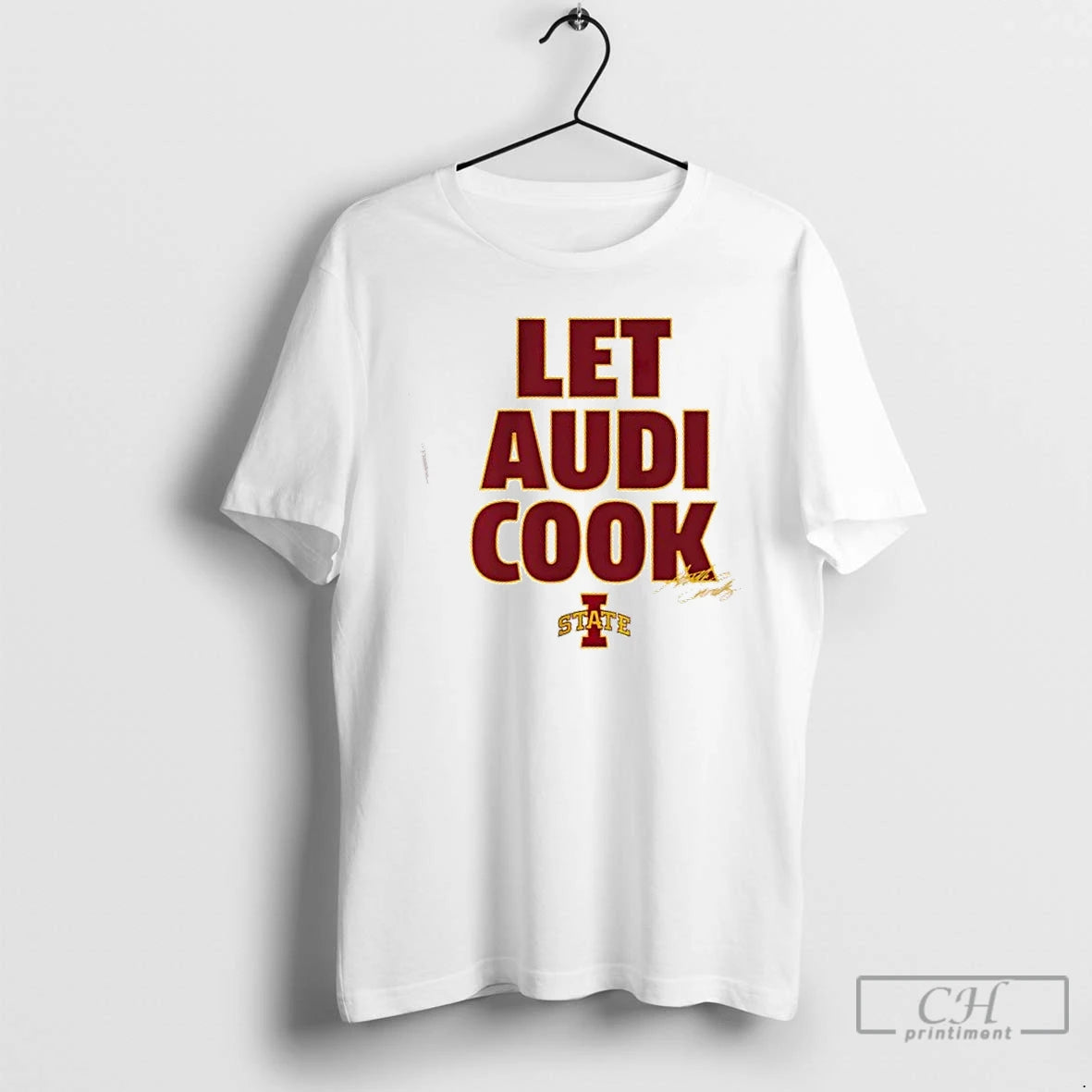 Classic Iowa State Basketball Let Audi Crooks Cook Signature