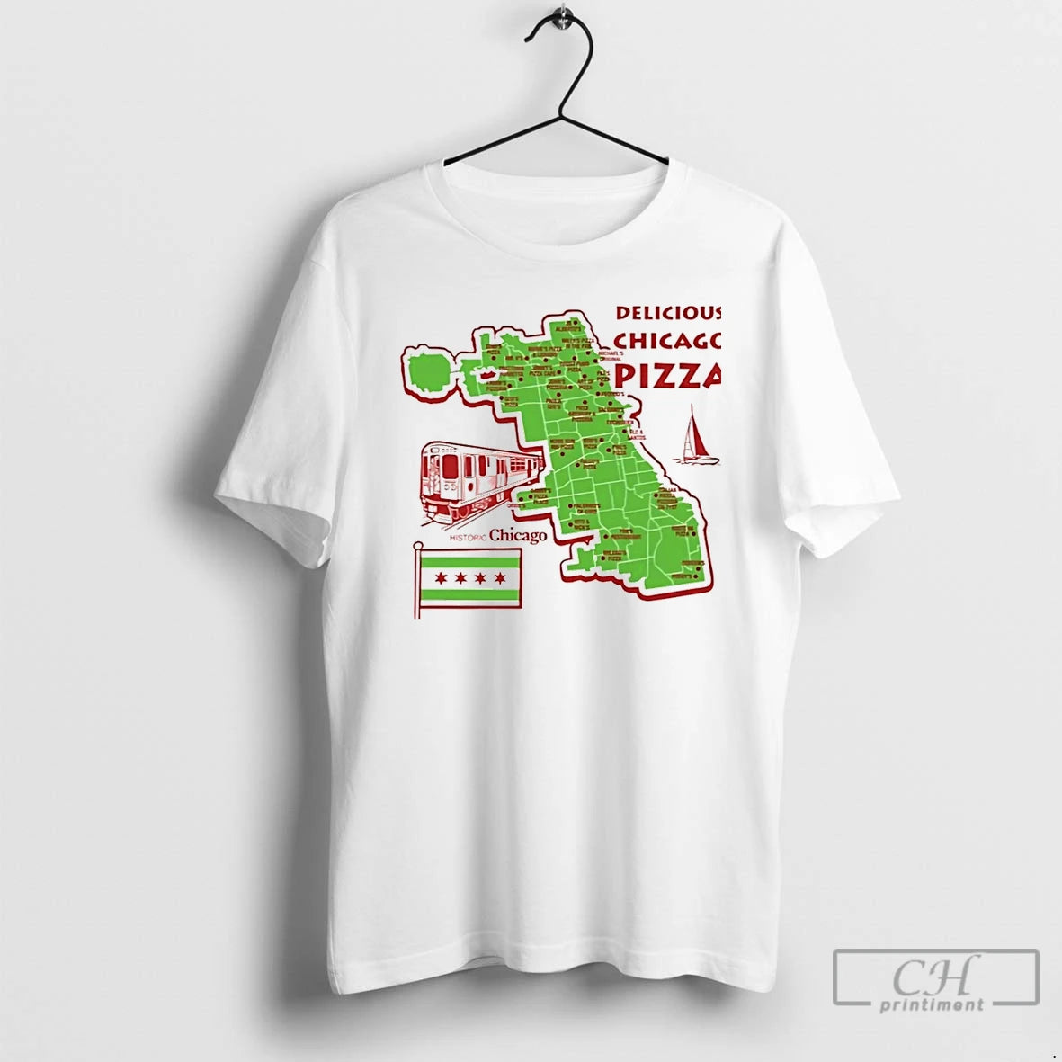 Classic Joey Swoll Delicious Chicago Pizza Christmas