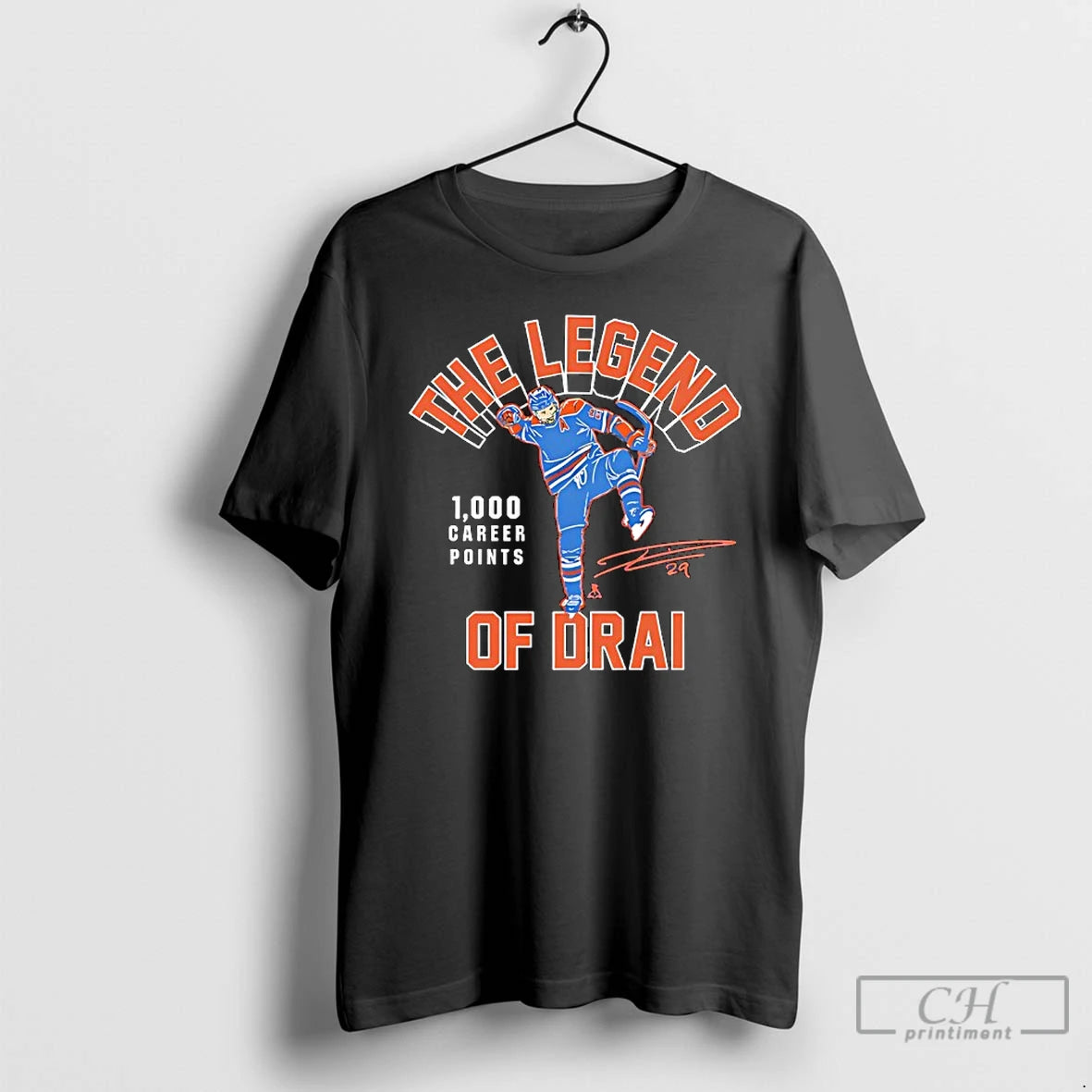 Classic Leon Draisaitl The Legend Of Drai 1000 Career Points Edmonton Oilers T Shirts Sweater
