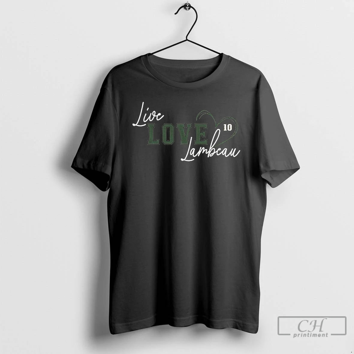 Classic Live Love Lambeau Number 10 Green Bay Packers Go Pack Go T Shirts Sweater