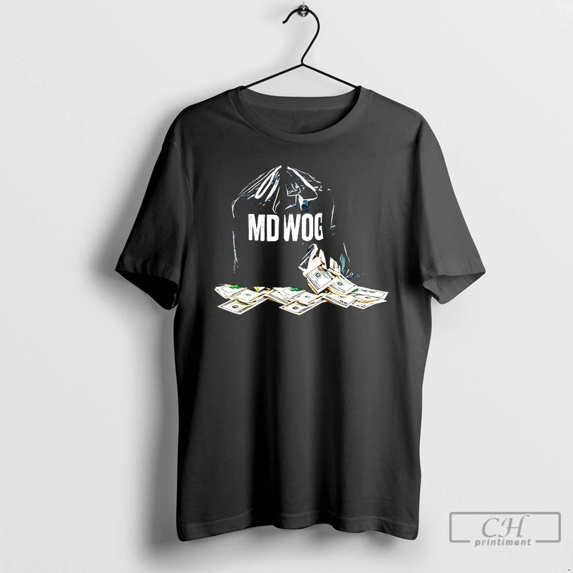 Classic Mdwog Cash Moneys Trash Graphic