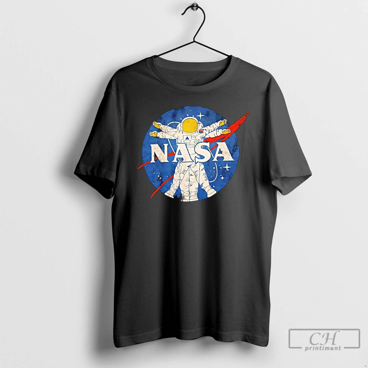 Classic Nasa Da Vinci Vitruvian Man Astronaut
