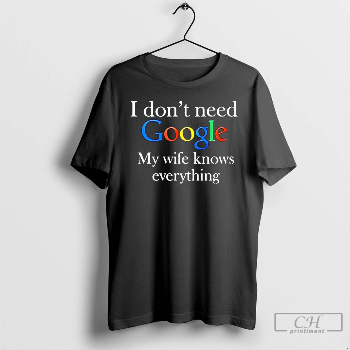 Classic Planet Of Memes I Dont Need Google My Wife Knows Everything T Shirts Sweater