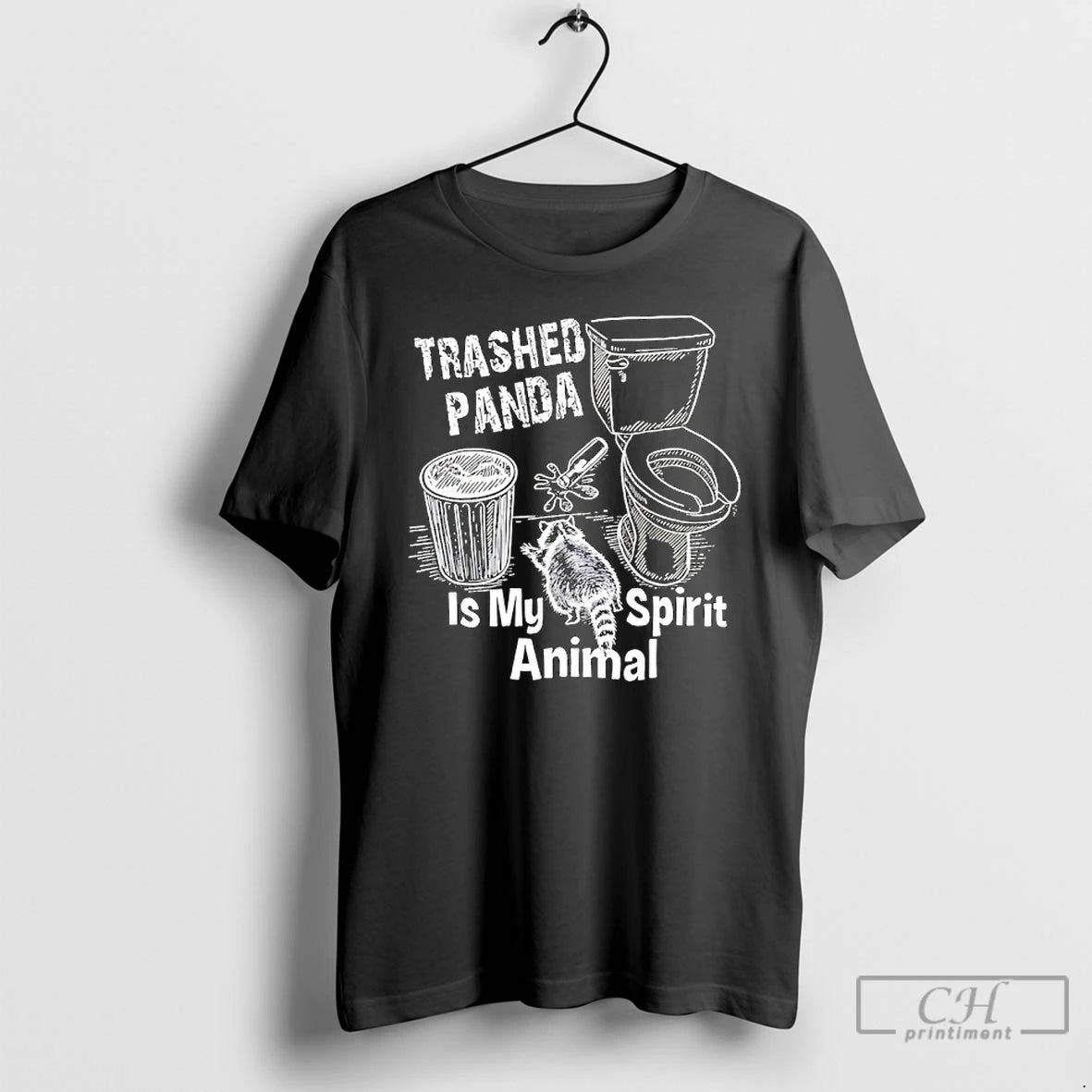 Classic Racoon Drunk Trashed Panda Is My Spirit Animal Meme
