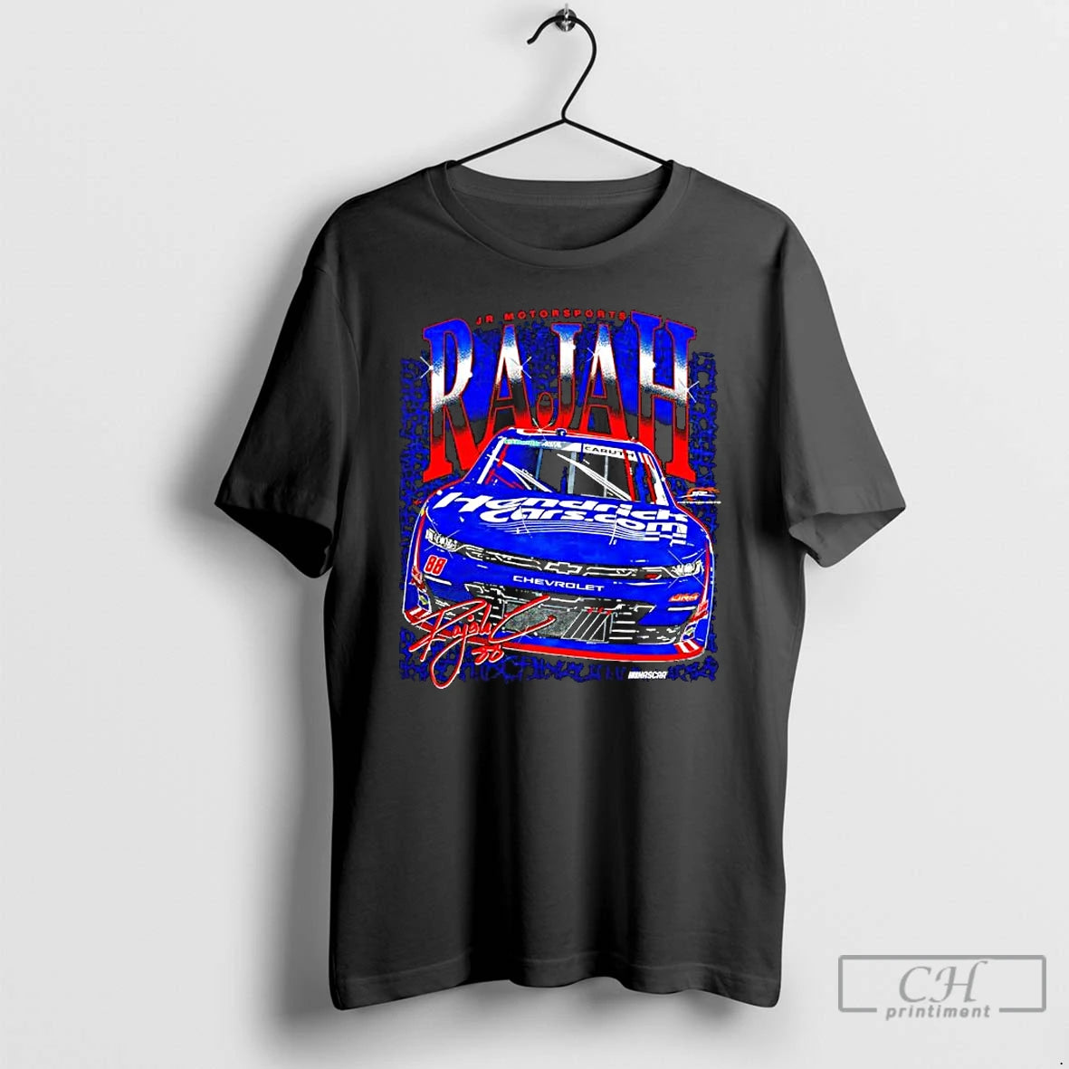 Classic Rajah Caruth Jr Motorsports 88 Hendrickcars Signature Graphic