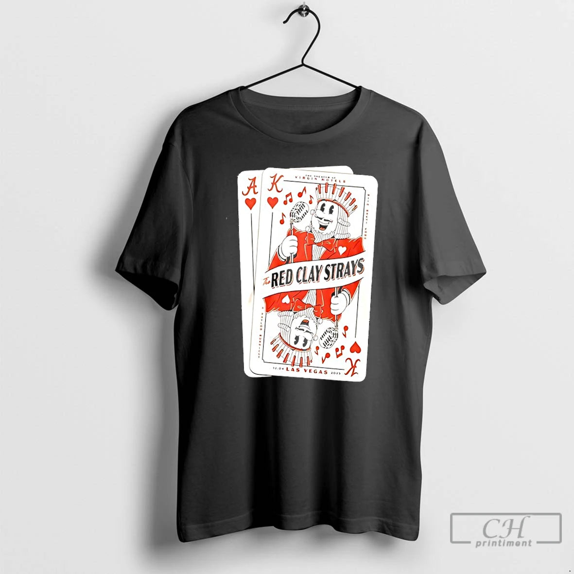 Classic Red Clay Strays The Theater At Virgin Hotels Las Vegas Nevada Cards T Shirts