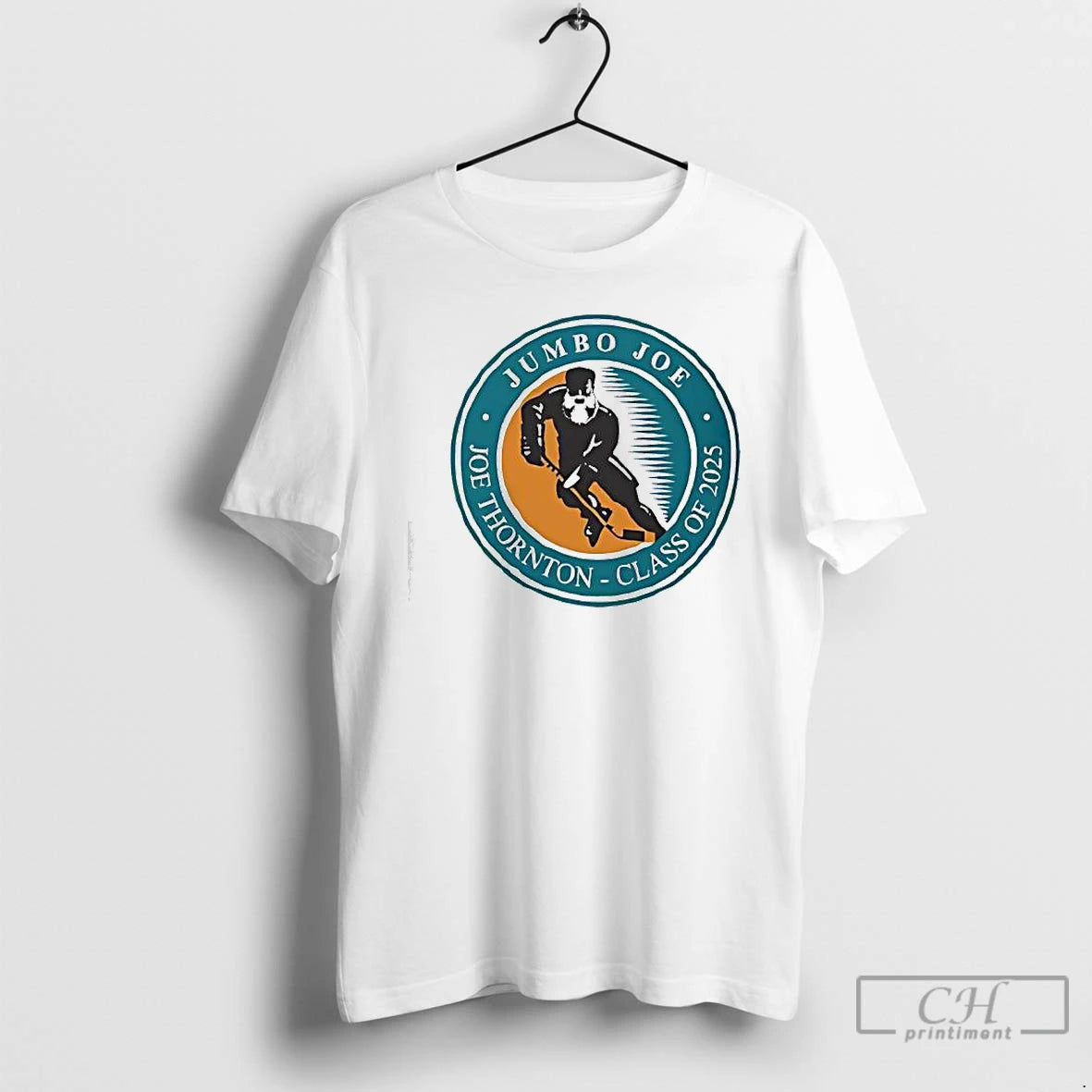 Classic San Jose Sharks Jumbo Hall Of Fame Class Of 2025 Logo T Shirts Sweater