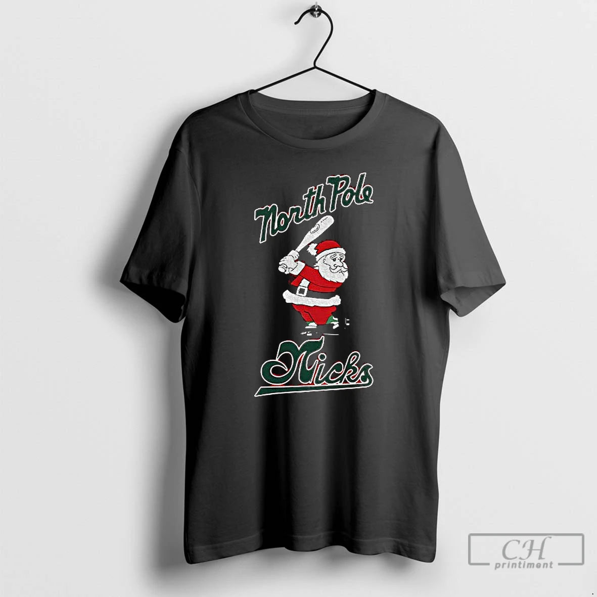 Classic Santa Claus North Pole Nicks Baseball Christmas 2025