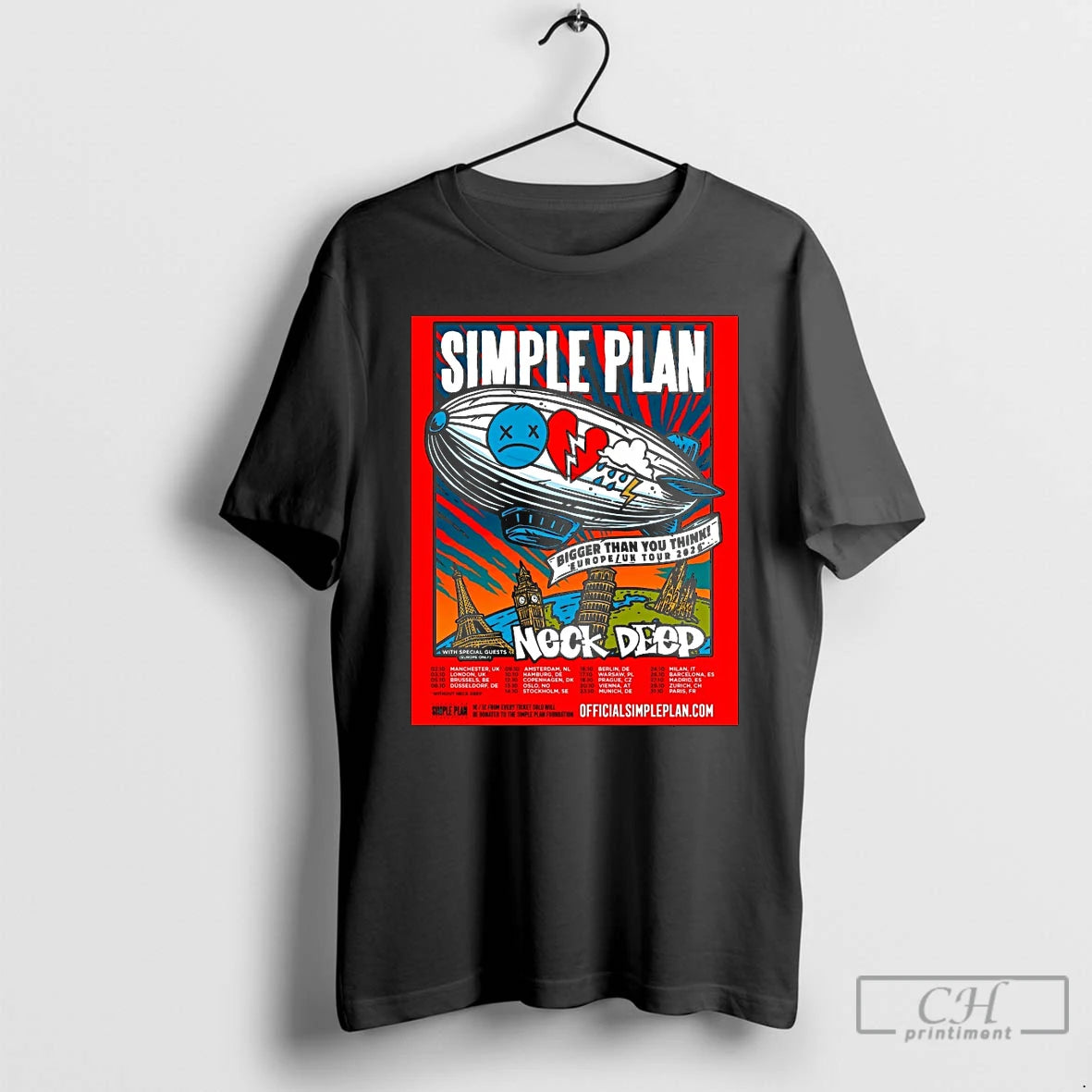 Classic Simple Plan With Neck Deep Bigger Than You Think Europe Uk Tour 2026