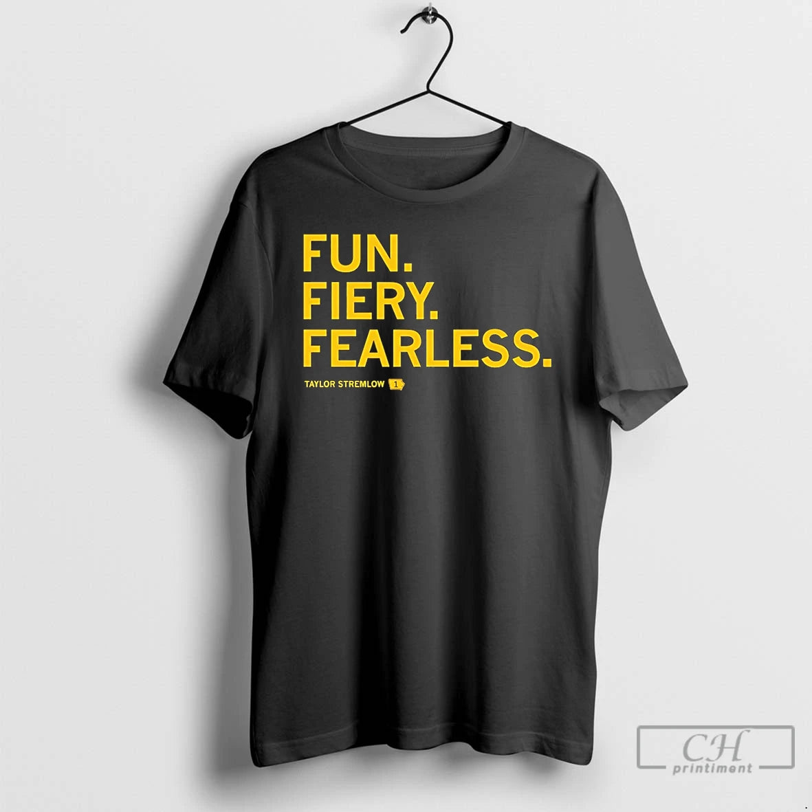 Classic Taylor Stremlow Iowa Hawkeyes Fun Fiery Fearless