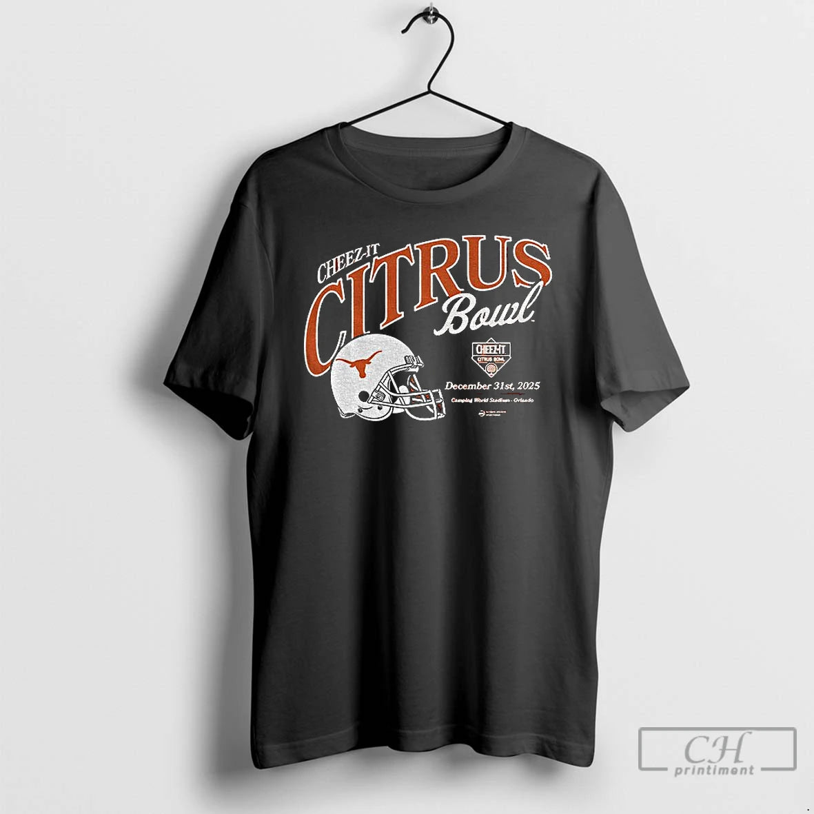 Classic Texas Longhorns Football 2025 Cheez It Citrus Bowl December 31st 2025 T Shirts Sweater