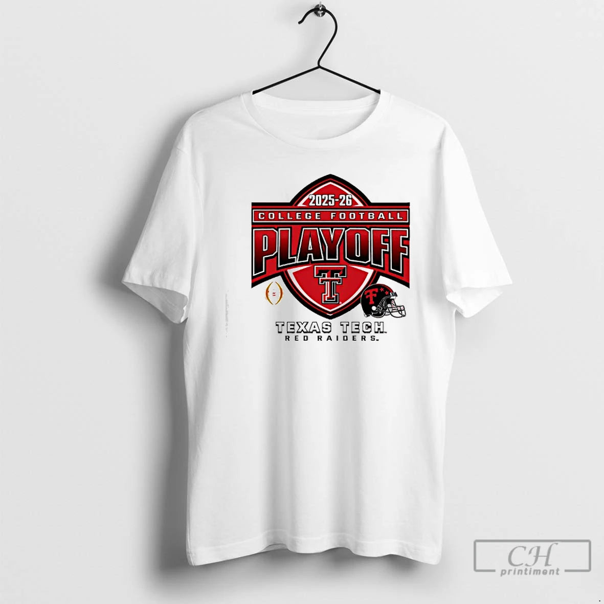 Classic Texas Tech Red Raiders College Football Playoff 2025 26 Logo