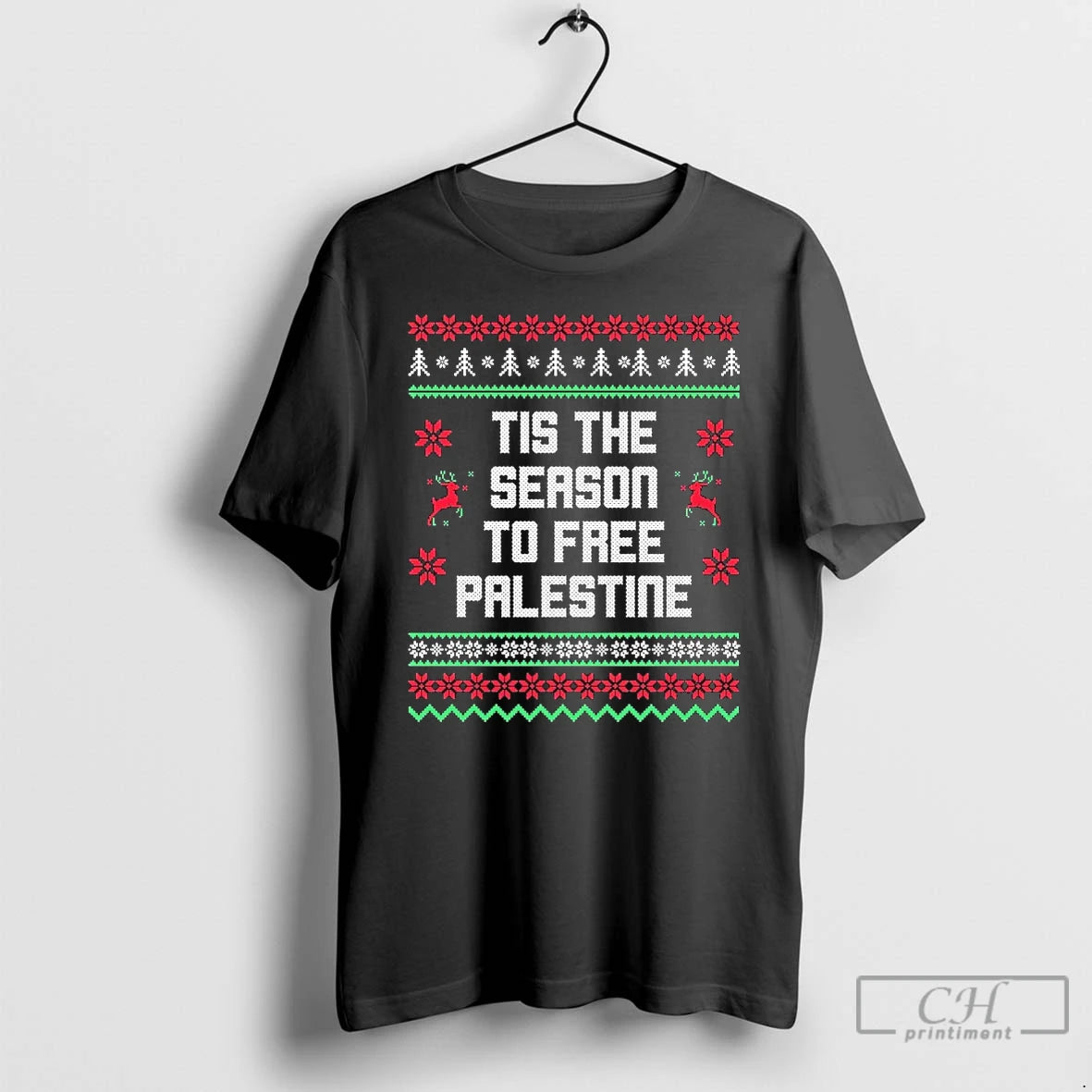 Classic Tis The Season To Free Palestine Ugly Christmas 2025