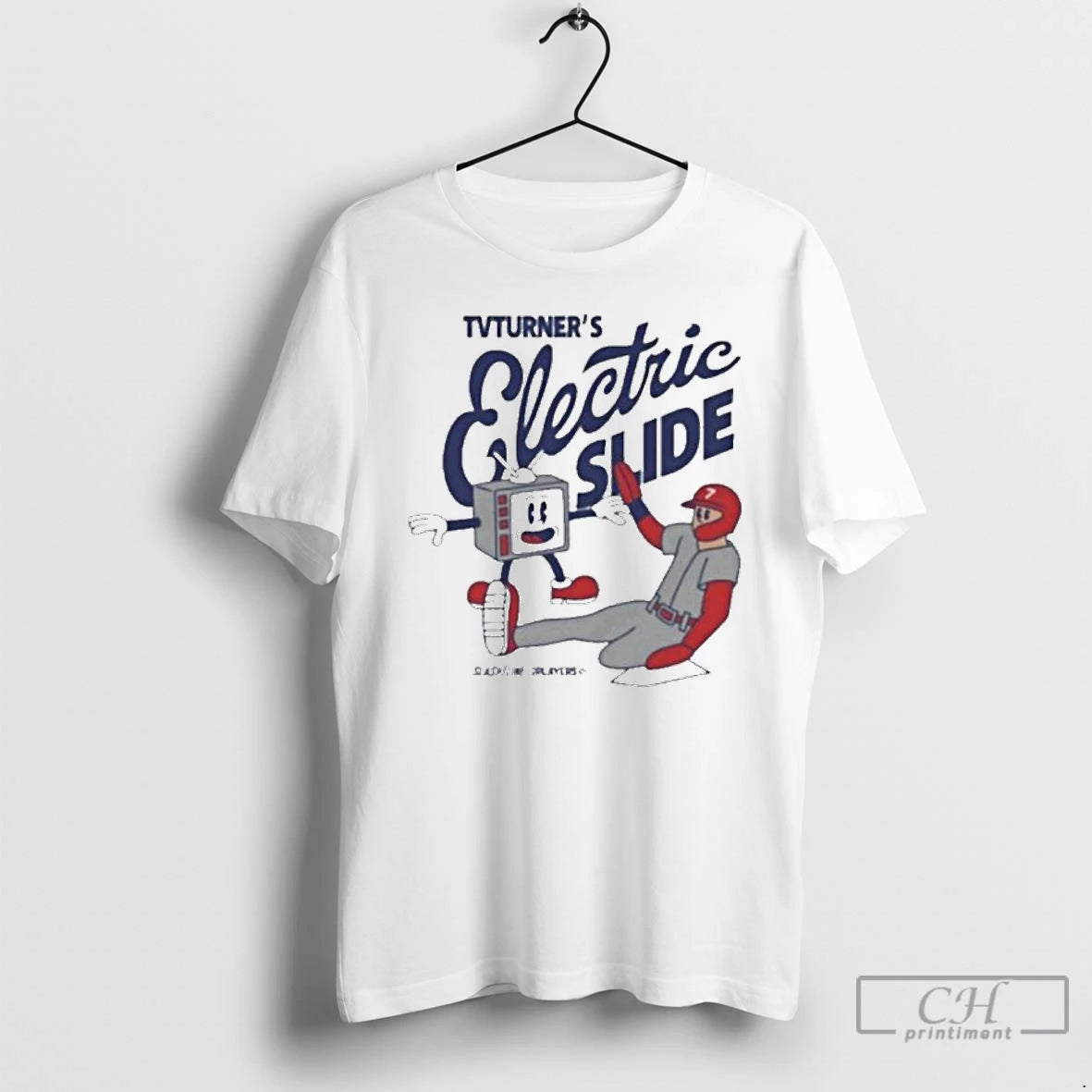 Classic Trea Turner Philadelphia Phillies Baseball Tv Turners Electric Slide Superstar Cartoon Circle T Shirts