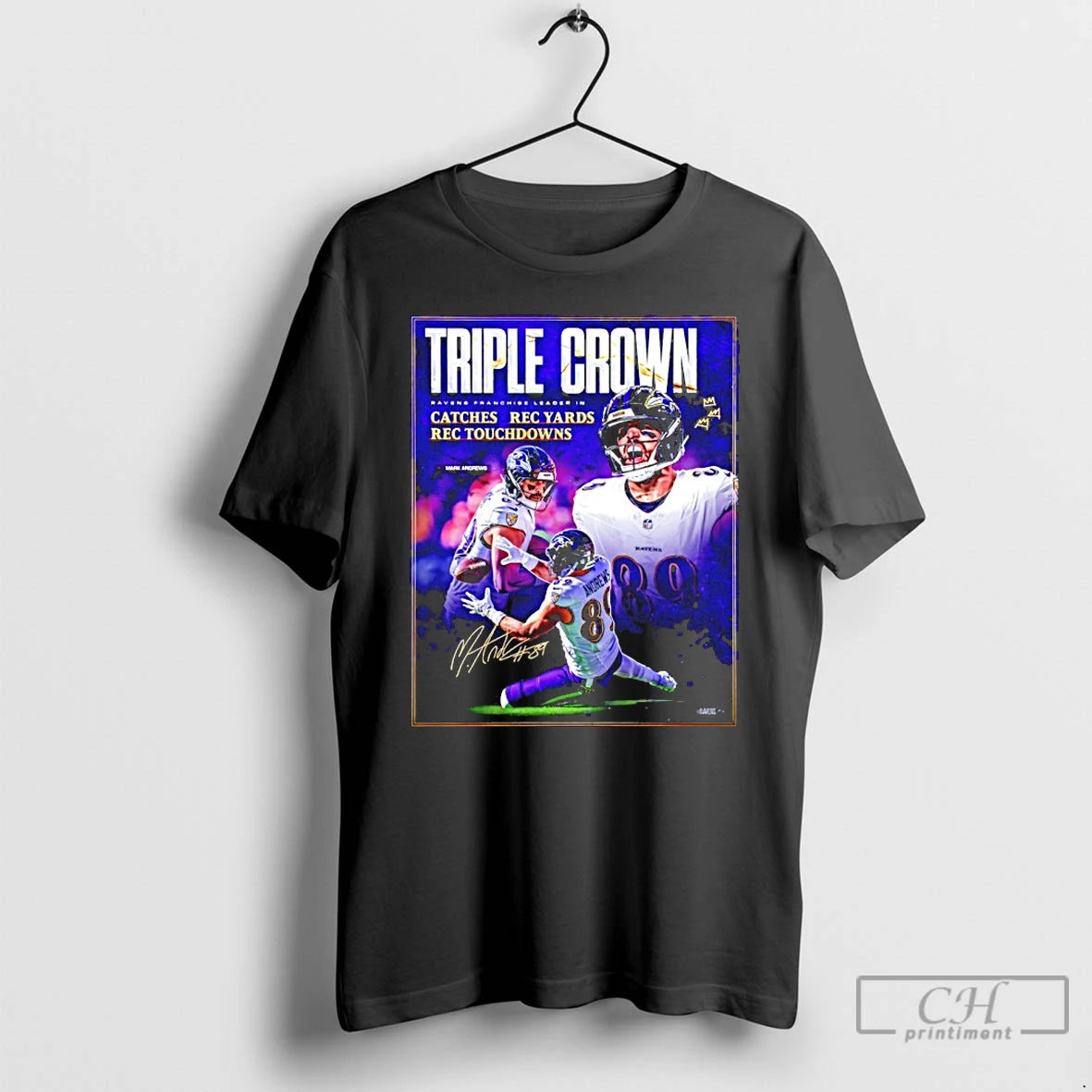 Classic Triple Crown For Mark Andrews Baltimore Ravens 2025 Pro Bowl