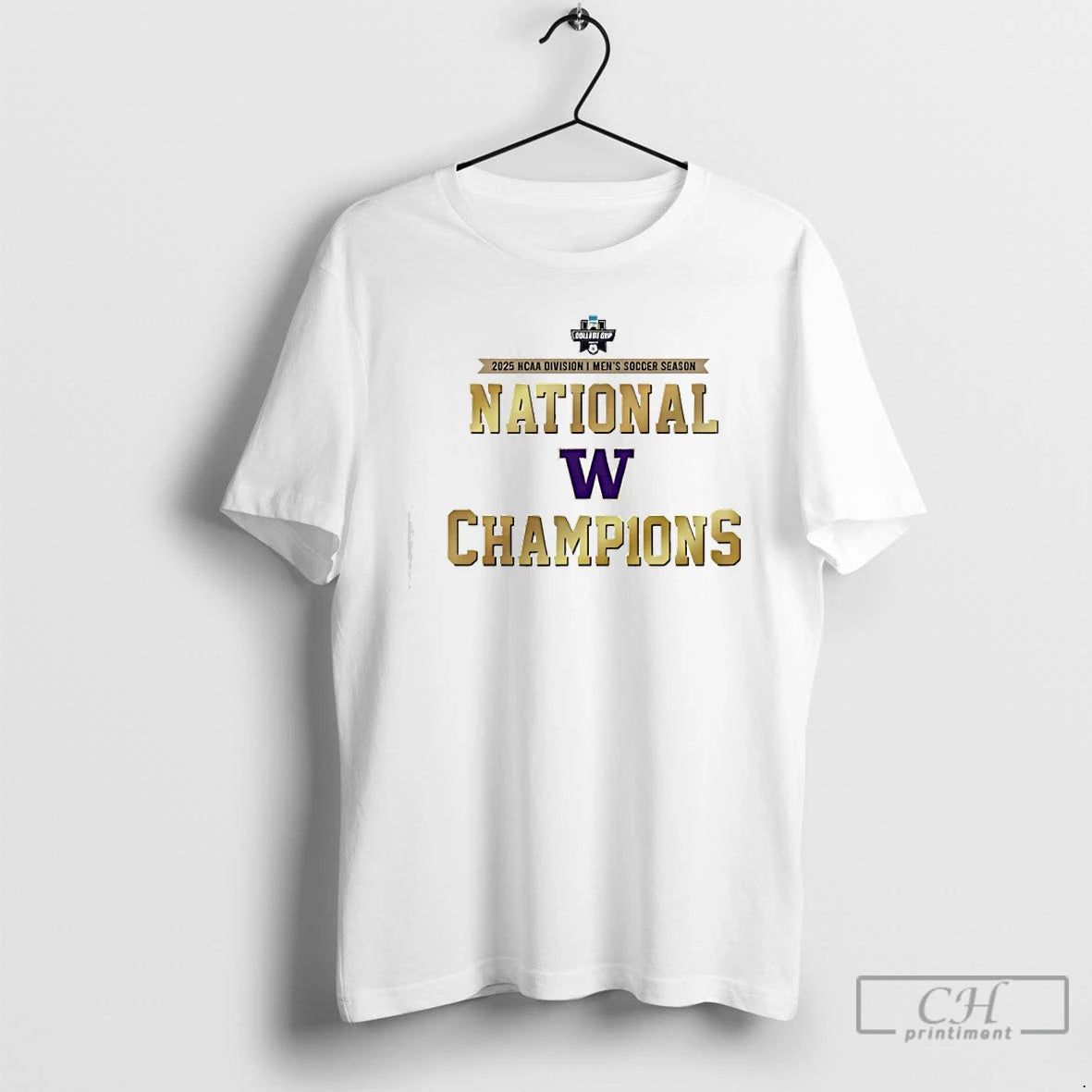 Classic Washington Huskies National Champions Logo