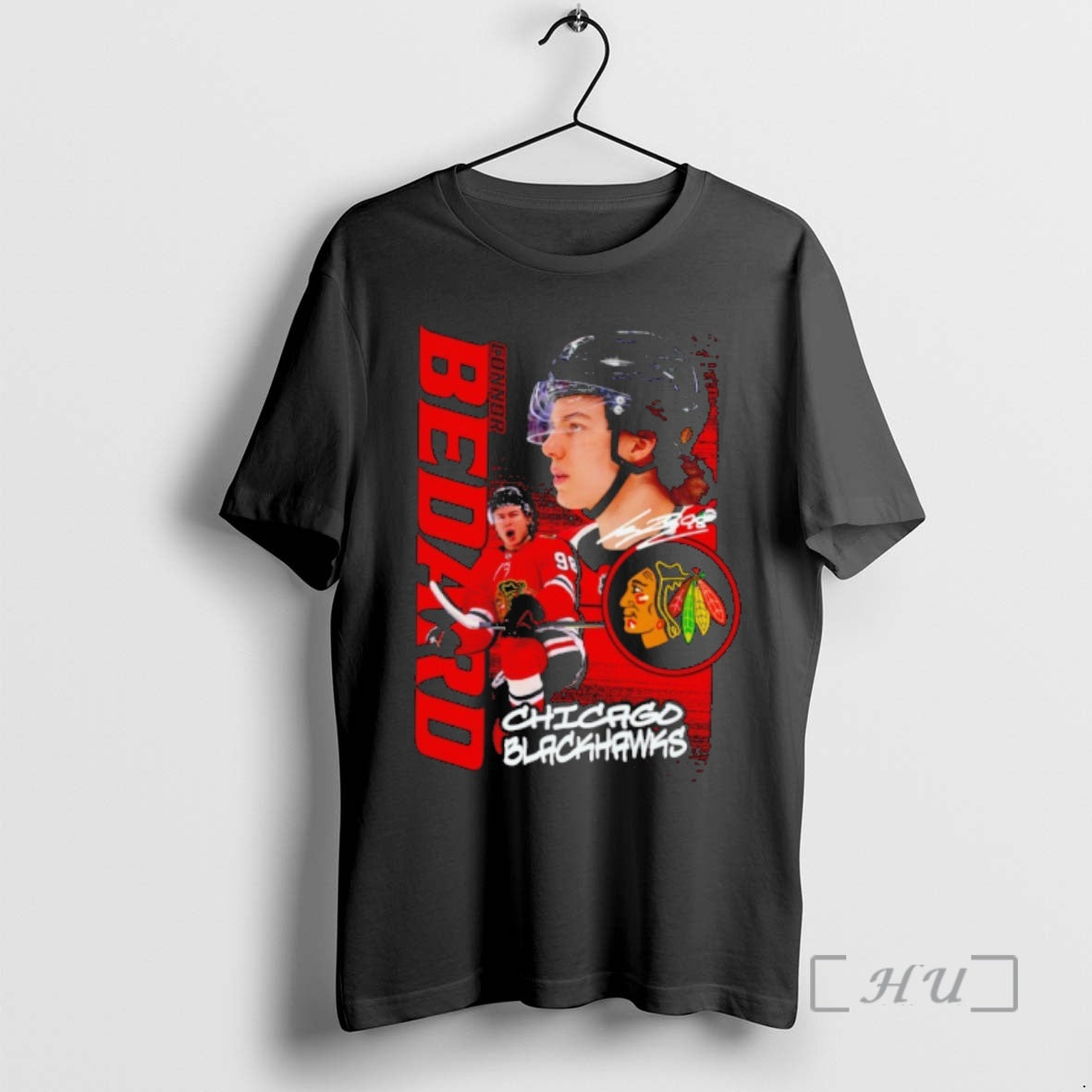 New Connor Bedard Chicago Blackhawks Nhl Playmaker Graphic
