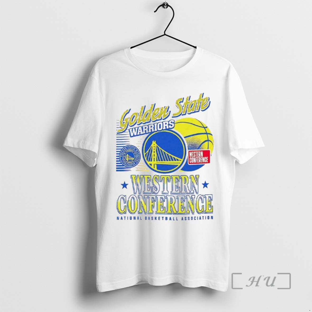 New Golden State Warriors Nba Western Conference Logo And Ball