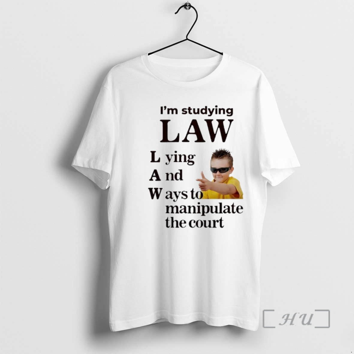 New Im Studying Law Lying And Ways To Manipulate The Court Graphic Premium T Shirts