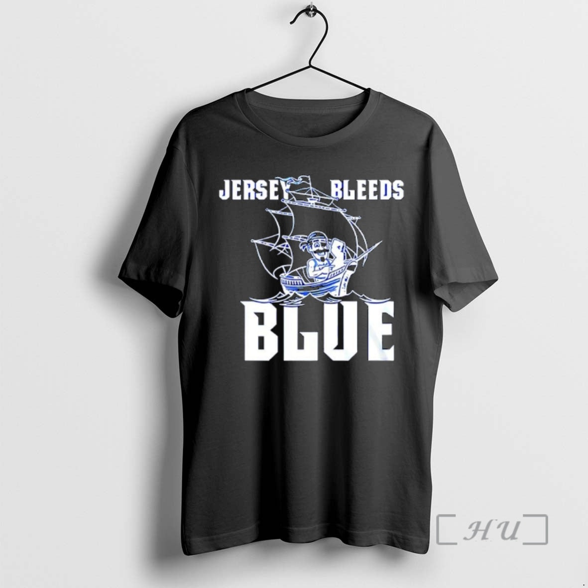New Jersey Bleeds Blue Seton Hall Pirates Basketball Ornaments