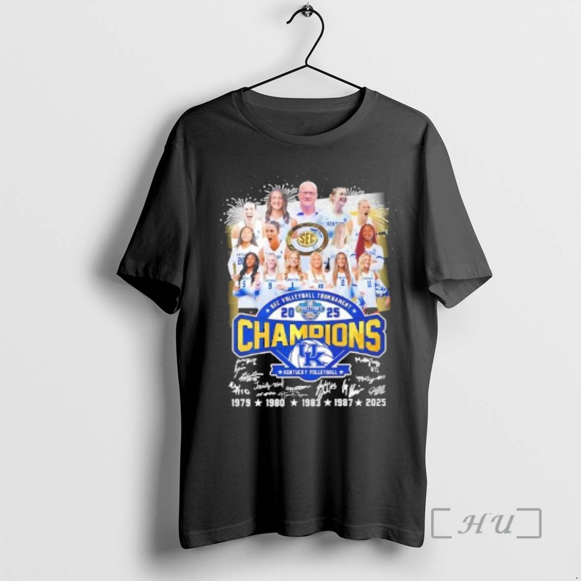 New Kentucky Wildcats 2025 Sec Volleyball Tournament Champions Signature