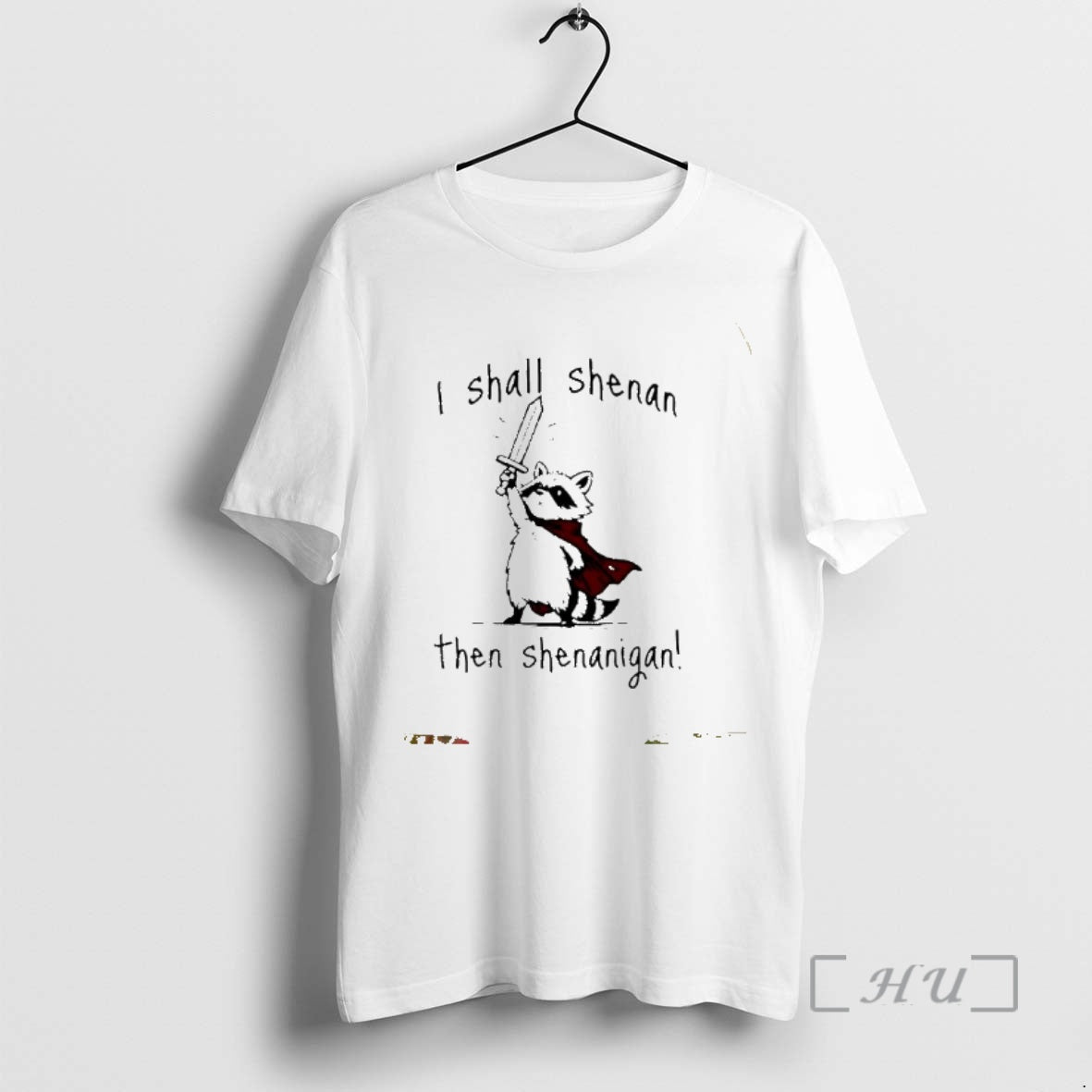New Raccoon Knight I Shall Shenan Then Shenanigan Ornaments