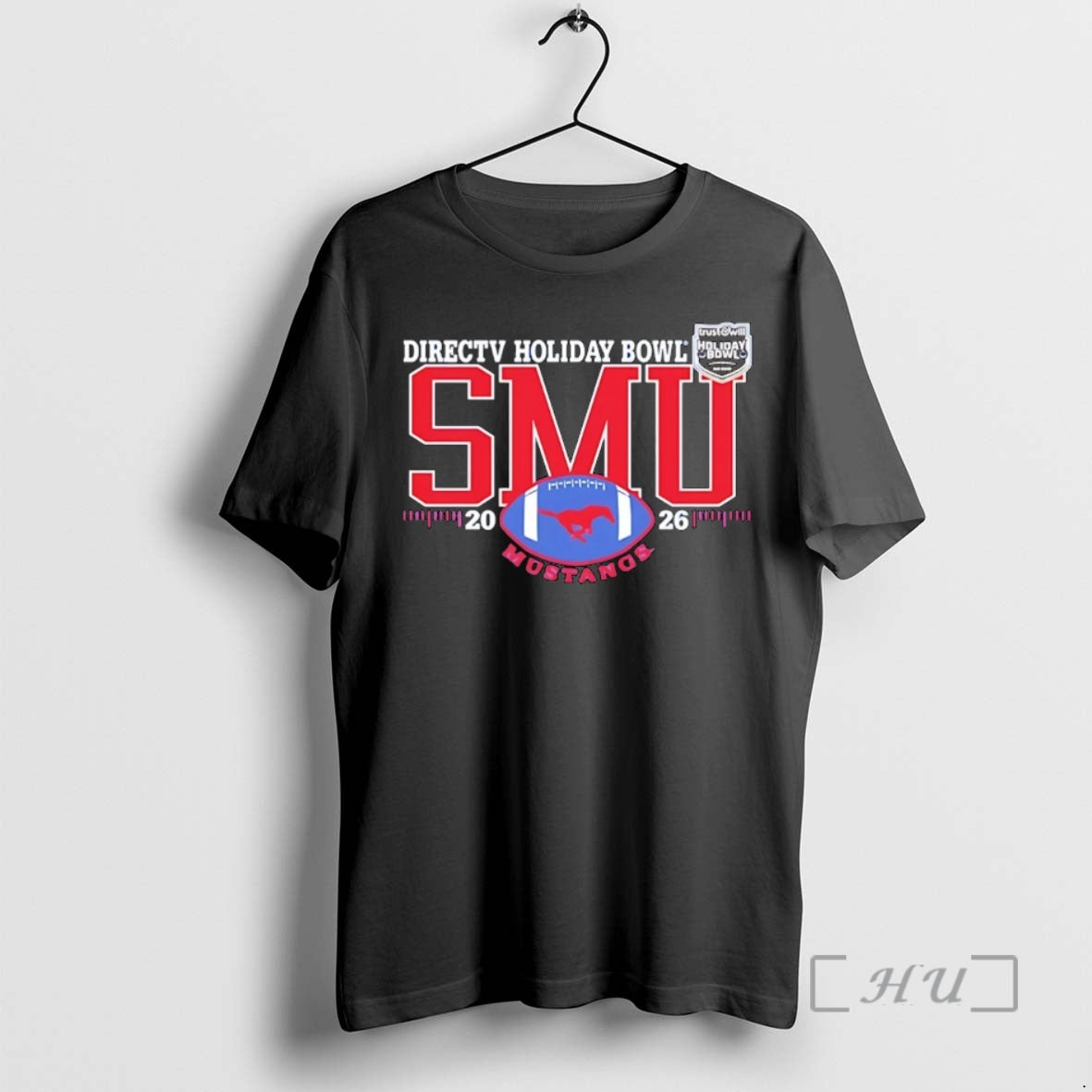 New Smu Mustangs 2026 Directv Holiday Bowl Football Christmas