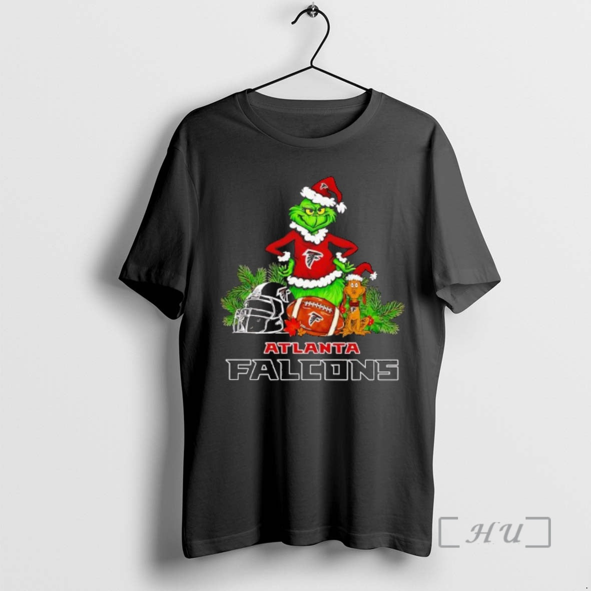 New The Grinch And Max Atlanta Falcons Christmas Helmet Items