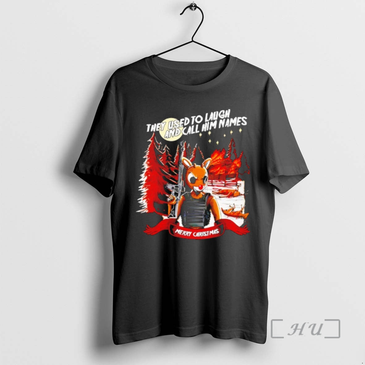 New They Used To Laugh And Call Him Names Merry Christmas Premium T Shirts Sweater