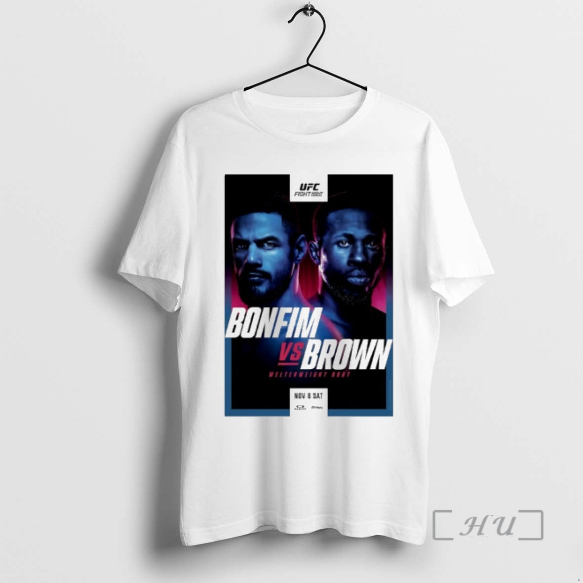 New Ufc Fight Night Bonfim Vs Brown Autographed Event