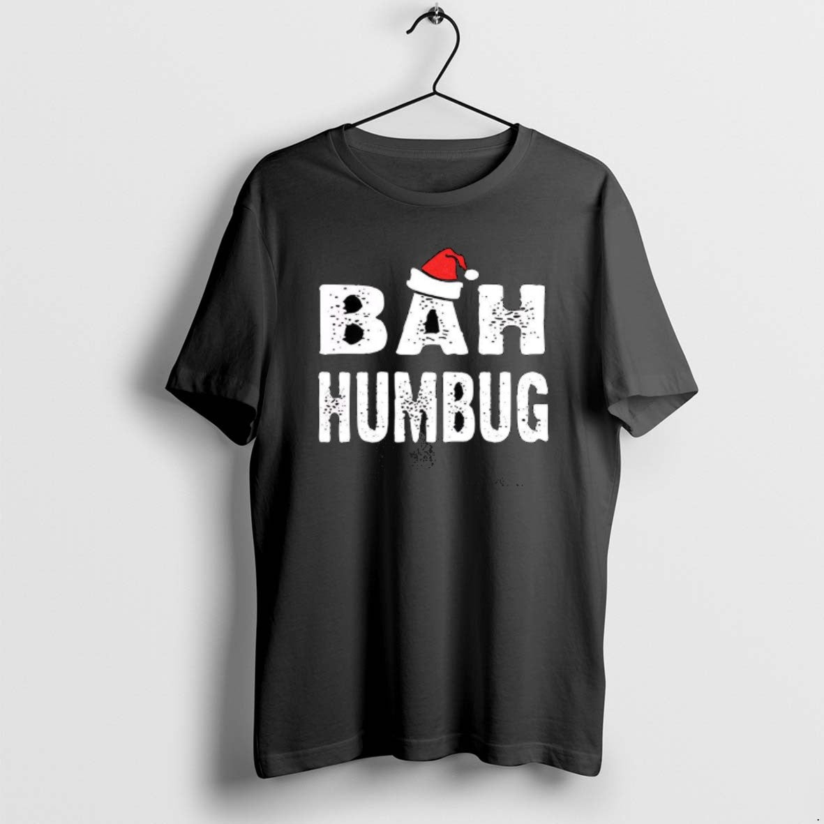 Official Bah Humbug Santa Hat Christmas Letter