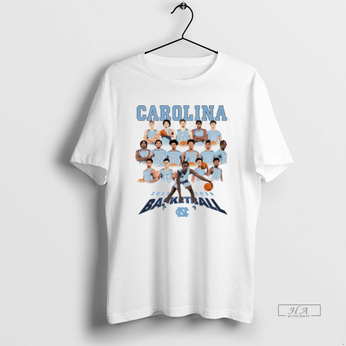 Official Carolina Basketball Unc Mbb 2025 2026 Graphic